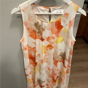 Calvin Klein Floral Dress